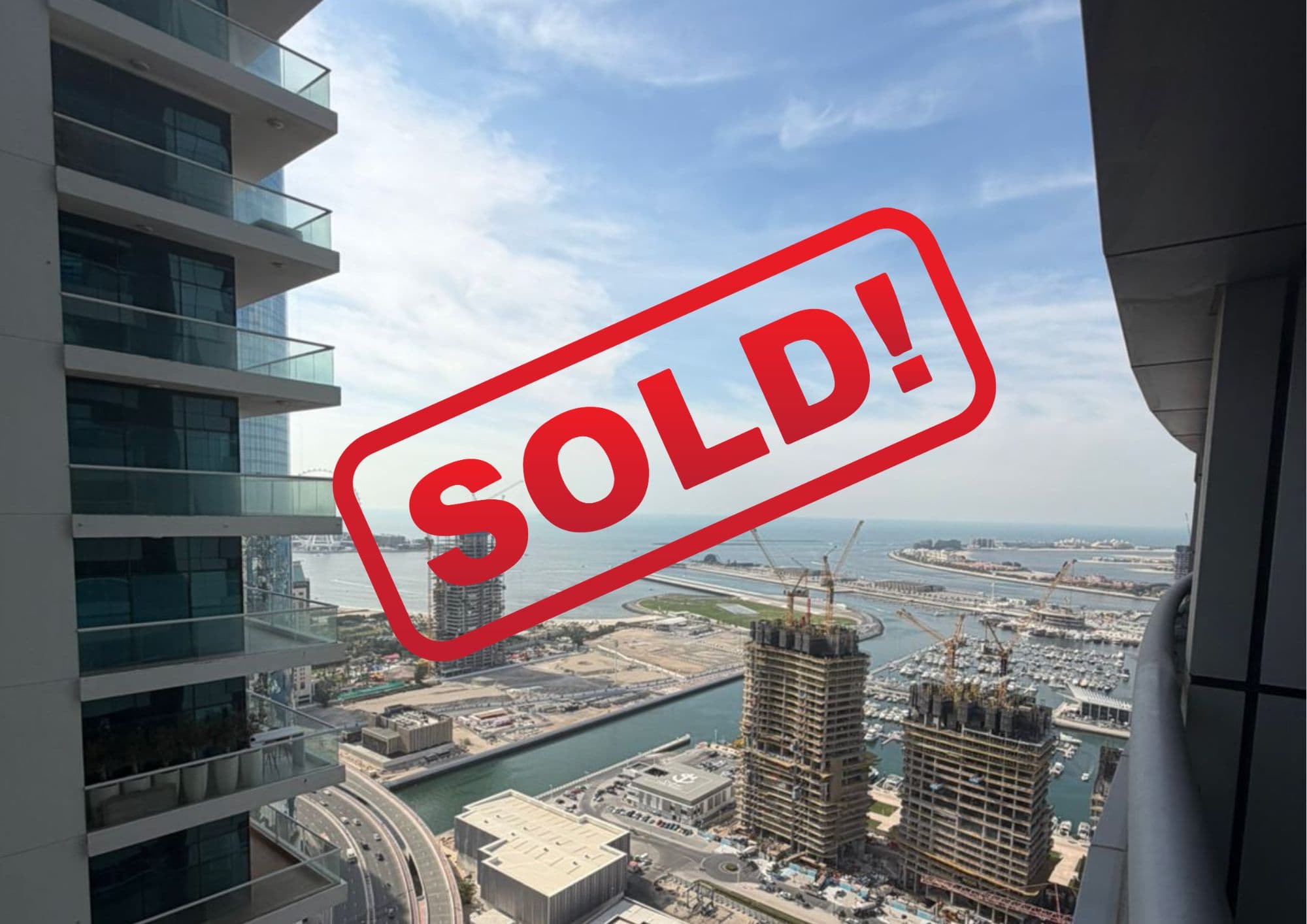 Sea View 1 BR | High Floor | Dubai Marina*