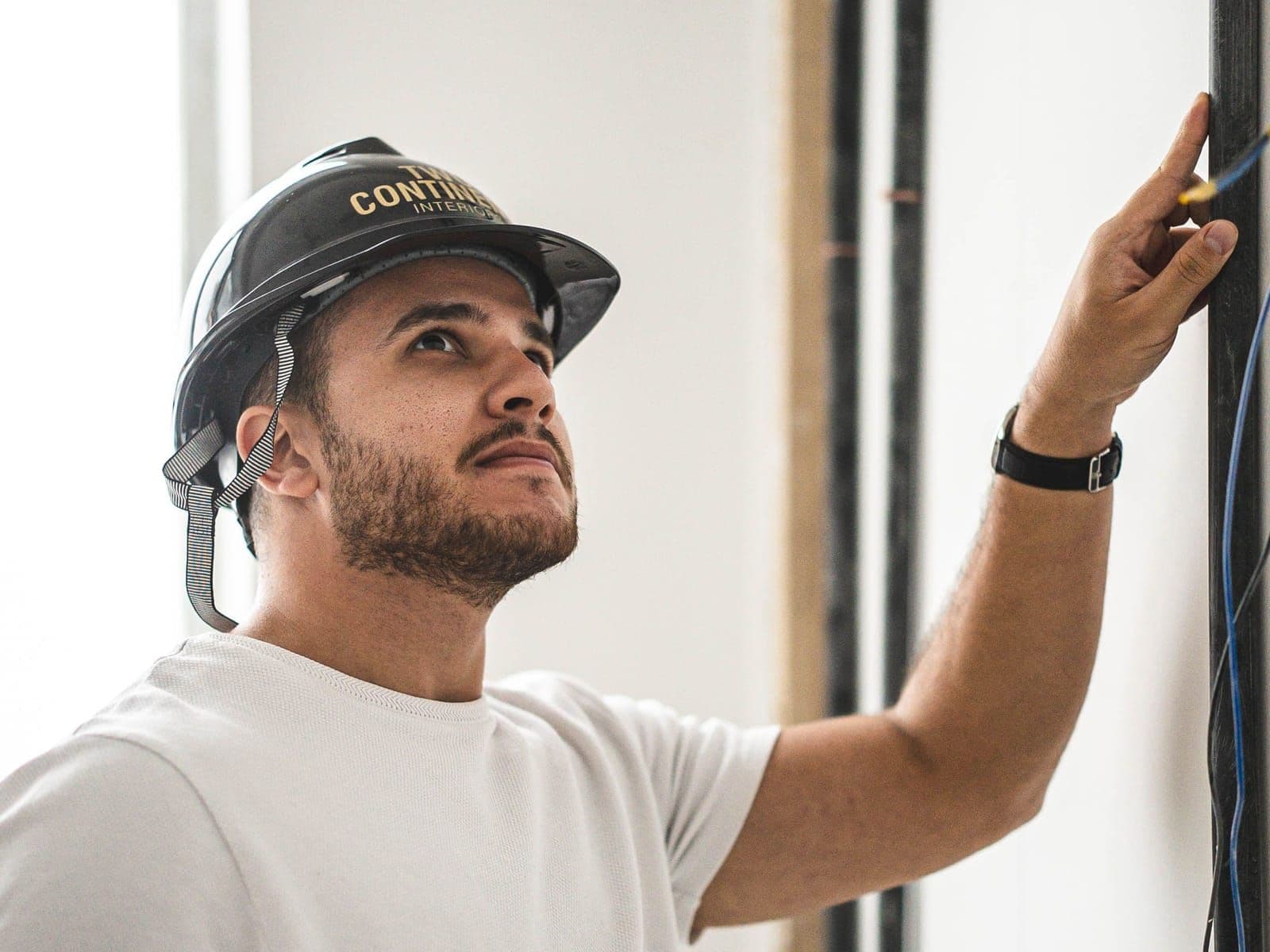 Two Continents Interiors team at work on site