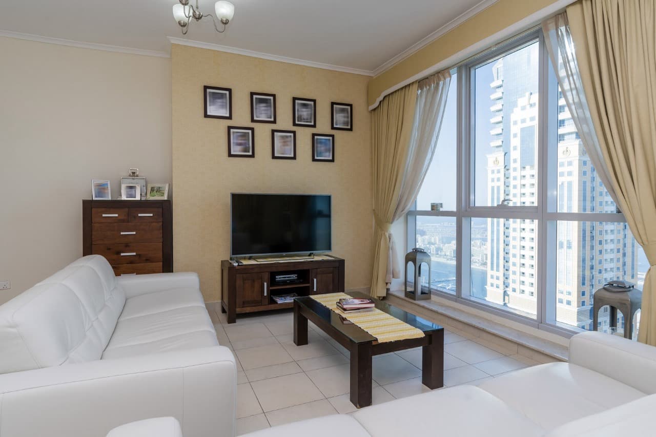 Cozy 3 BR | High floor | Dubai Marina* 2